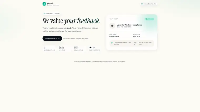 Feedback Form